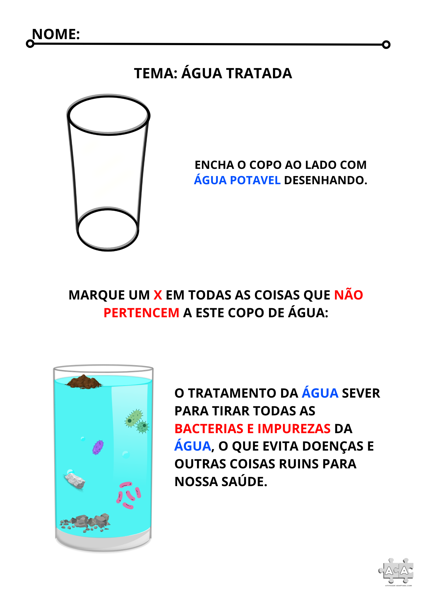 Água tratada